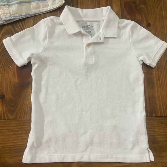 OshKosh B'gosh Classic White Polo Shirt - Picture 3 of 5